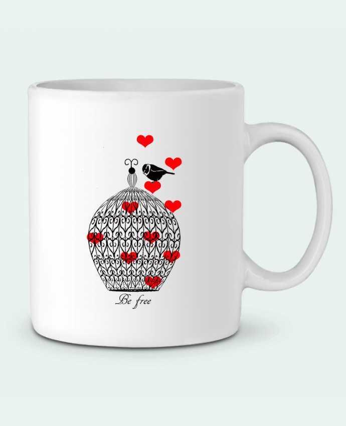 Ceramic Mug Be free by Les Caprices de Filles