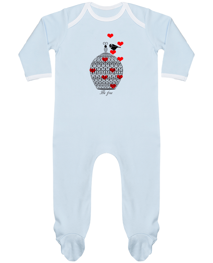 Body Pyjama Bébé Be free par Les Caprices de Filles