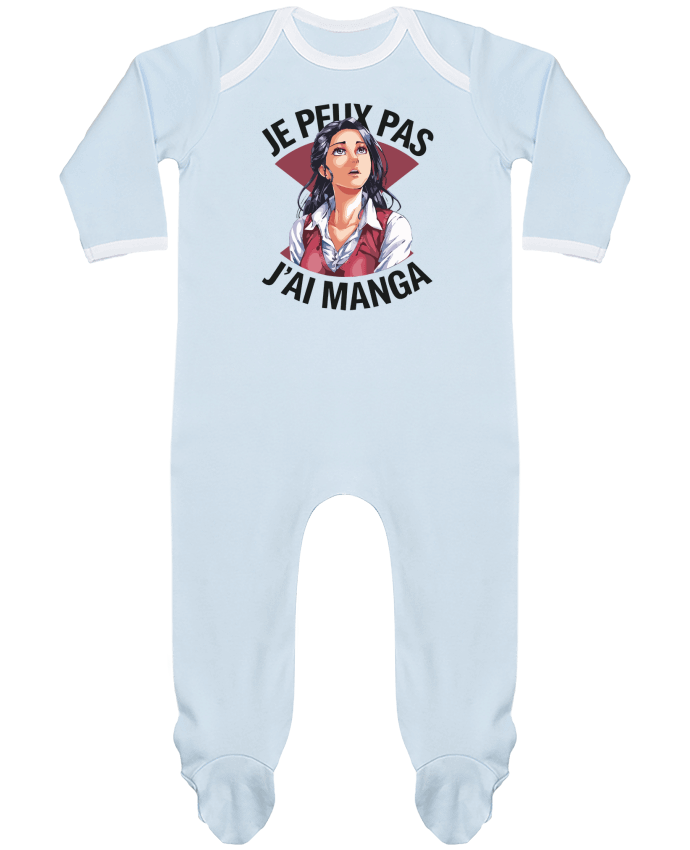 Body Pyjama Bébé je peux pas j'ai manga par bwilfy