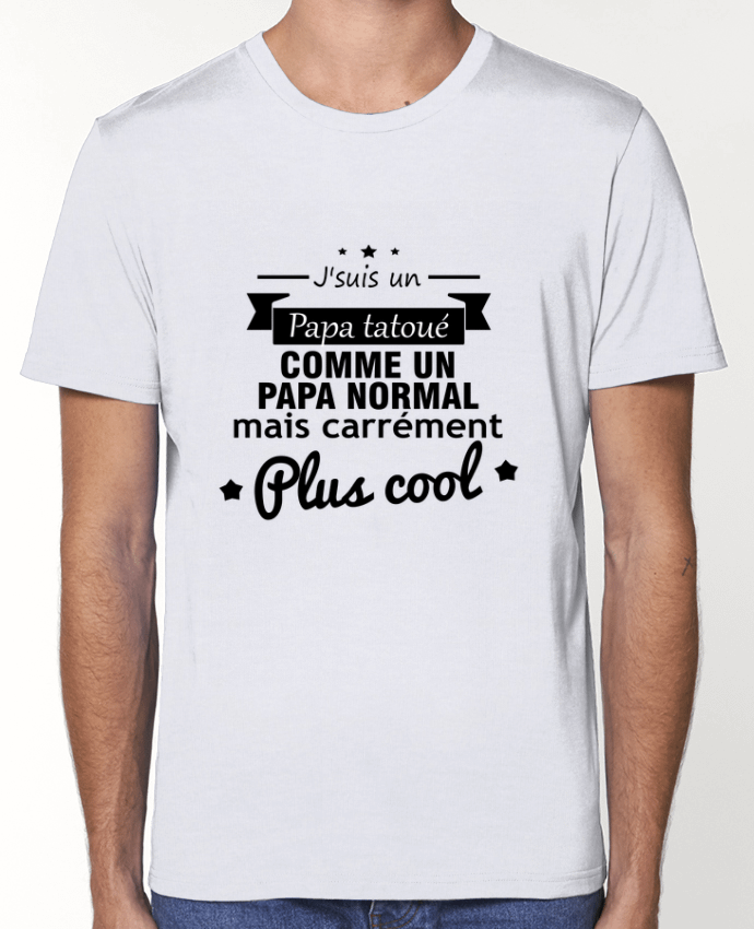 T-Shirt Papa tatoué , cadeau père , tatouage par Benichan