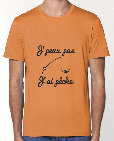 T-Shirt J'peux pas j'ai pêche,tee shirt pécheur,pêcheur par Benichan