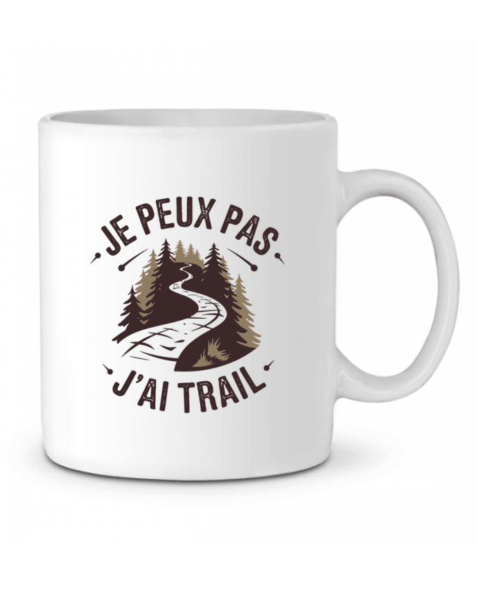 Mug  je peux pas j'ai trail par bwilfy