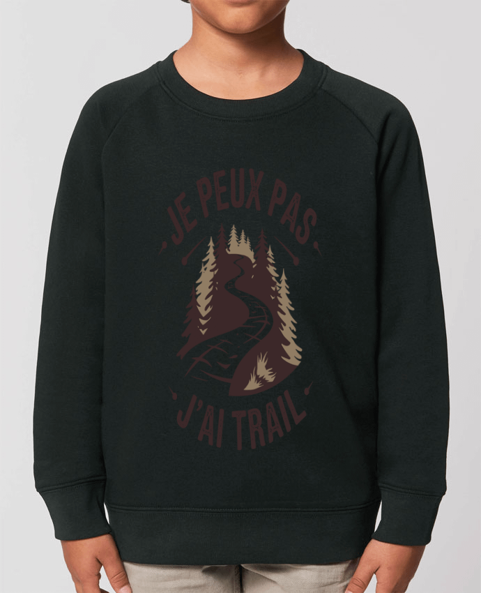 Sweat-shirt enfant je peux pas j'ai trail Par  bwilfy