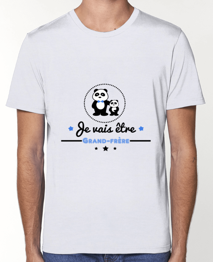 T-shirt écoresponsable Unisexe Bientôt grand-frère - futur grand frère por Benichan