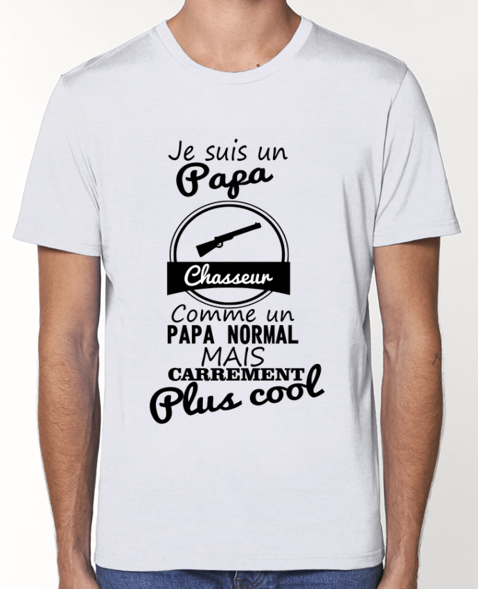 T-Shirt Je suis un papa chasseur comme un papa normal mais carrément plus cool par Benichan