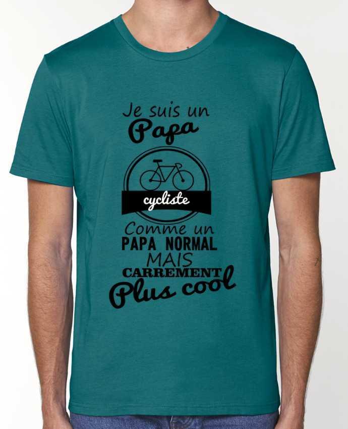 T-Shirt Je suis un papa cycliste comme un papa normal mais carrément plus cool par Benichan