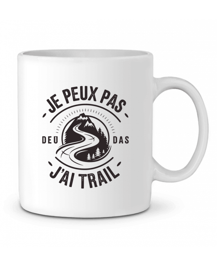 Mug  je peux pas j'ai trail par bwilfy