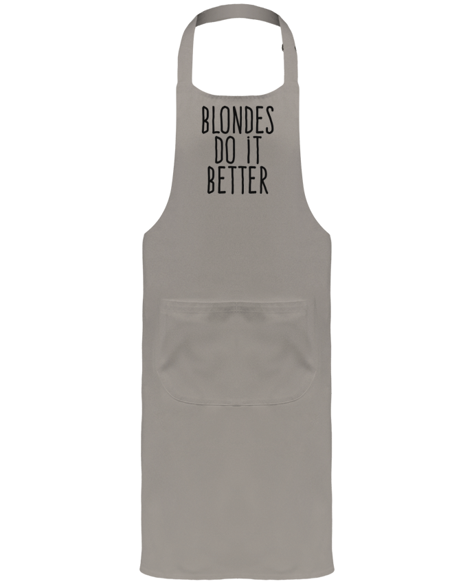 Tablier avec poches Blondes do it better par justsayin