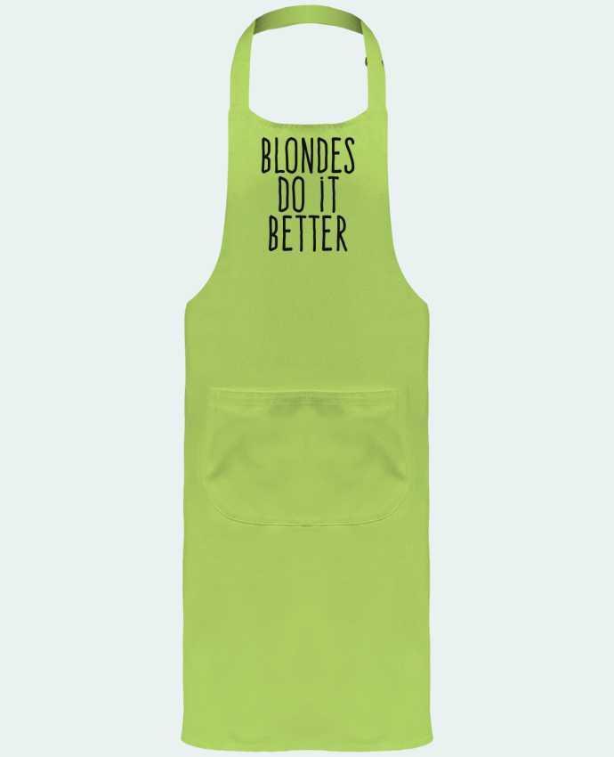 Garden or Sommelier Apron with Pocket Blondes do it better by justsayin