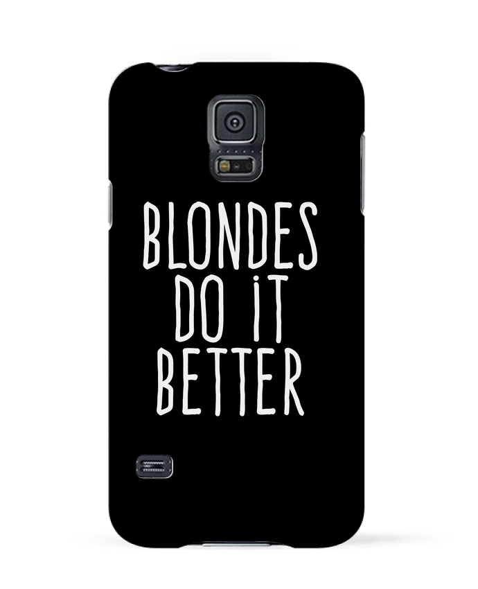 Carcasa Samsung Galaxy S5 Blondes do it better por justsayin