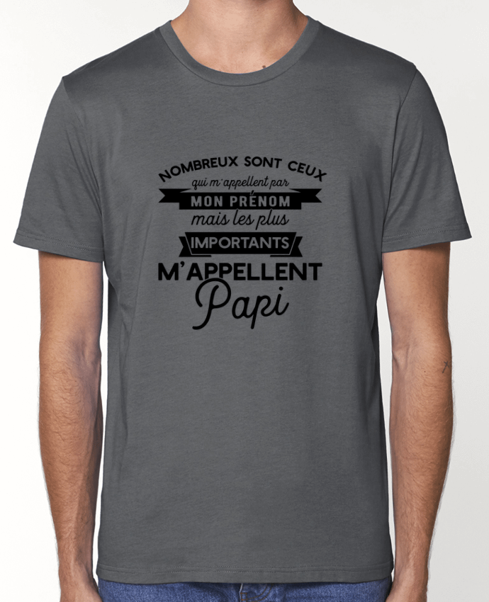 T-Shirt on m'appelle papi humour par Original t-shirt