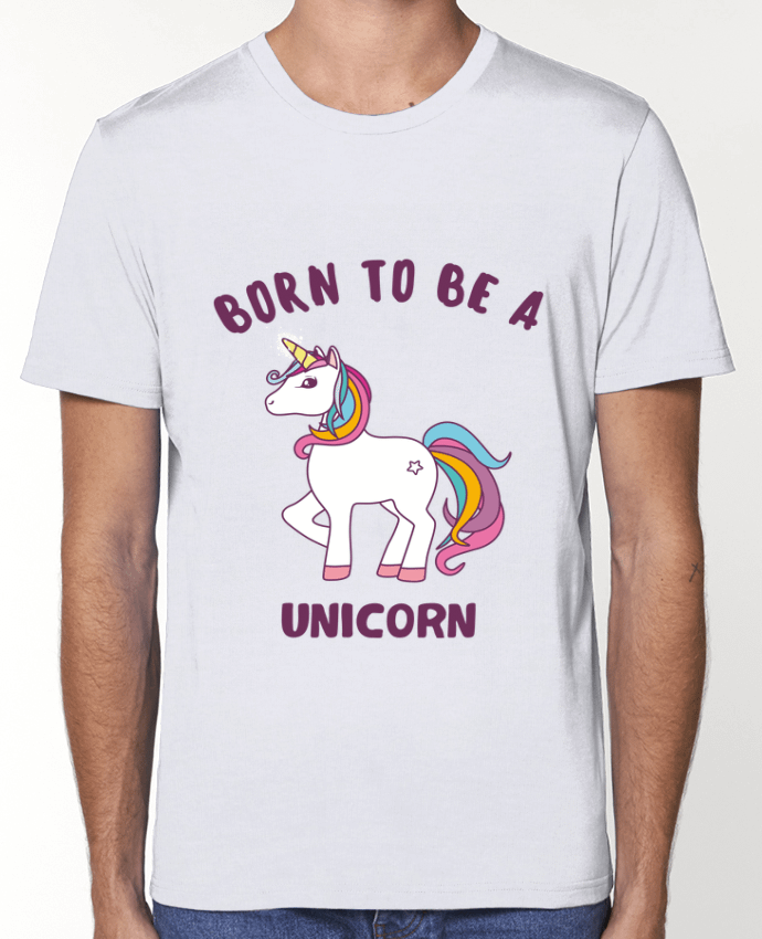 T-Shirt Born to be a unicorn par Bichette