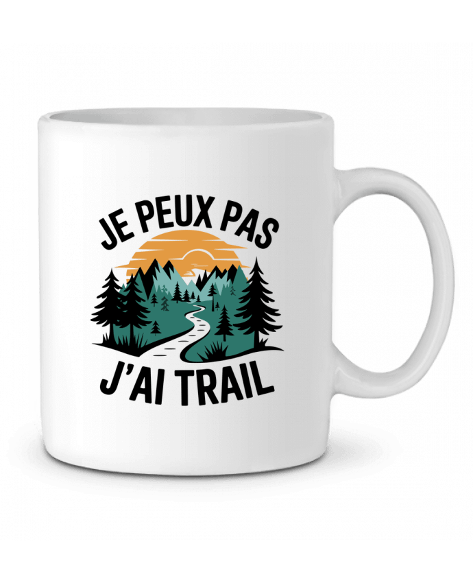 Mug  je peux pas j'ai trail par bwilfy