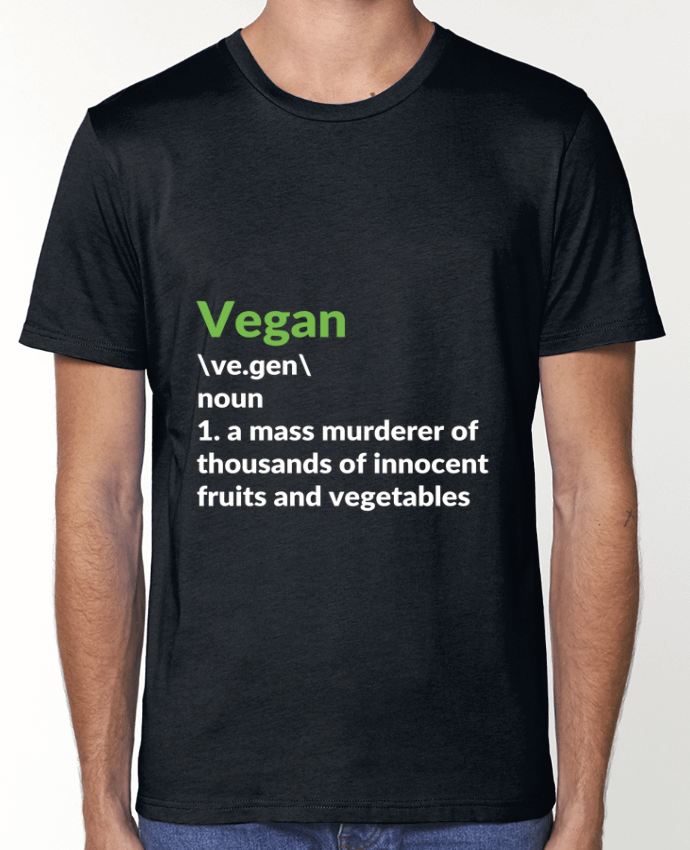 T-shirt écoresponsable Unisexe Vegan definition 2 by Bichette