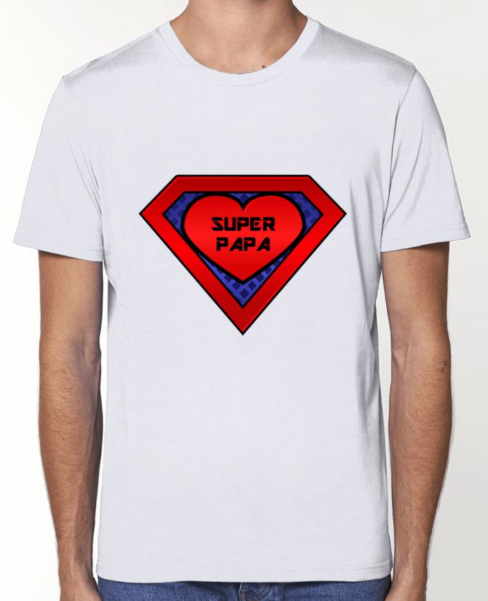 T-Shirt Super papa par FRENCHUP-MAYO