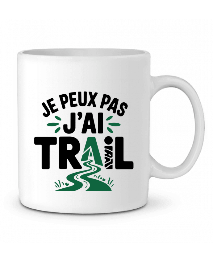 Mug  je peux pas j'ai trail par bwilfy