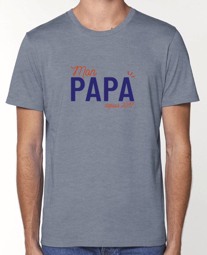 T-Shirt Mon papa depuis 2017 par arsen