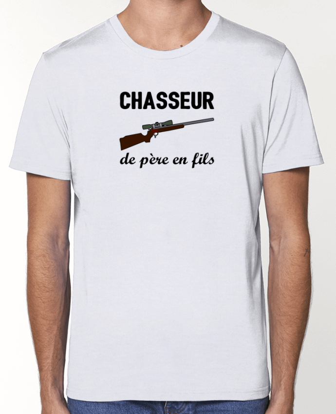 T-shirt écoresponsable Unisexe Chasseur de père en fils by tunetoo