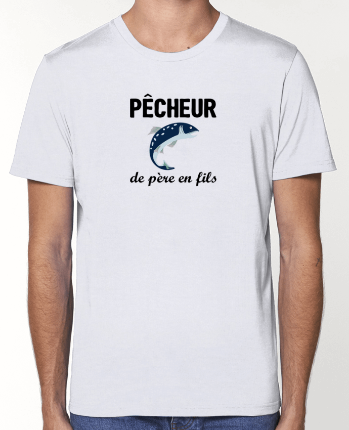 T-Shirt Pêcheur de père en fils par tunetoo