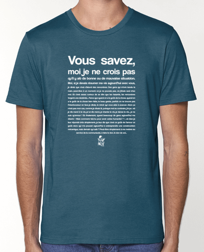 T-Shirt Citation Scribe Astérix par tunetoo