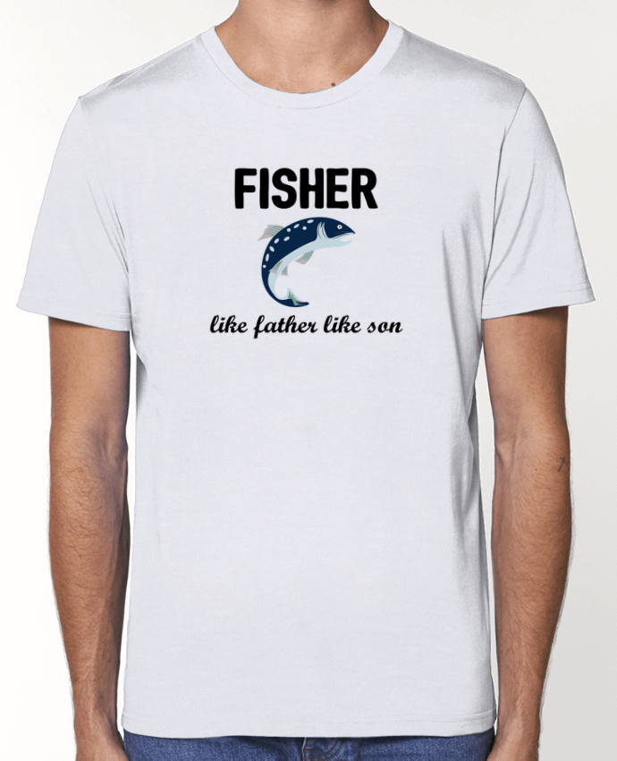 T-Shirt Fisher Like father like son par tunetoo