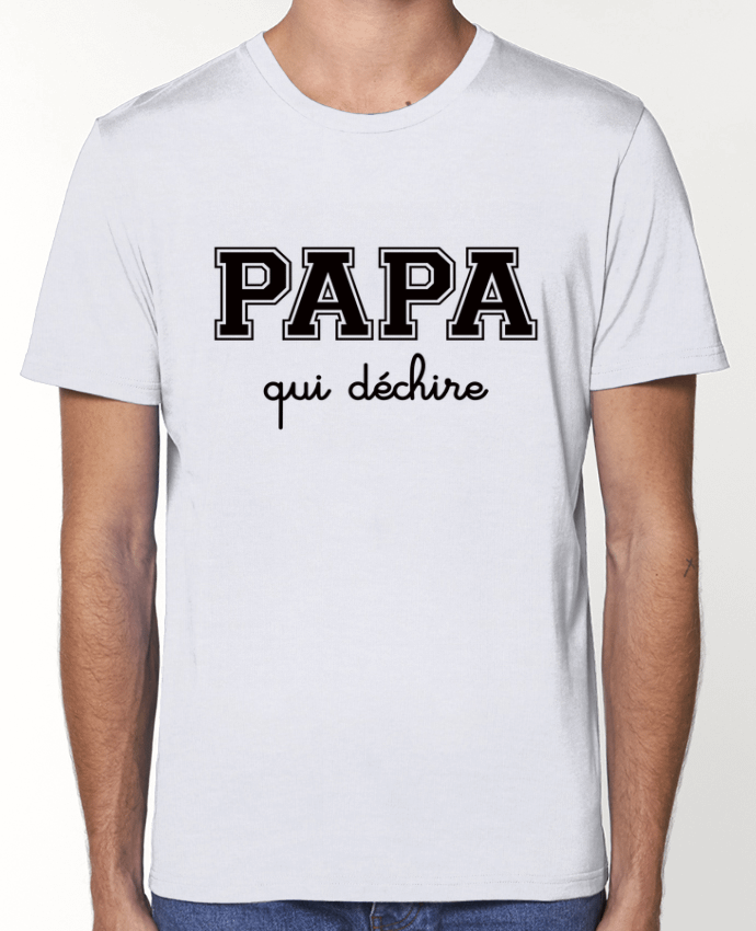 T-Shirt Papa Qui Déchire par Freeyourshirt.com