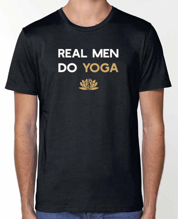 T-Shirt Real men do yoga par Original t-shirt