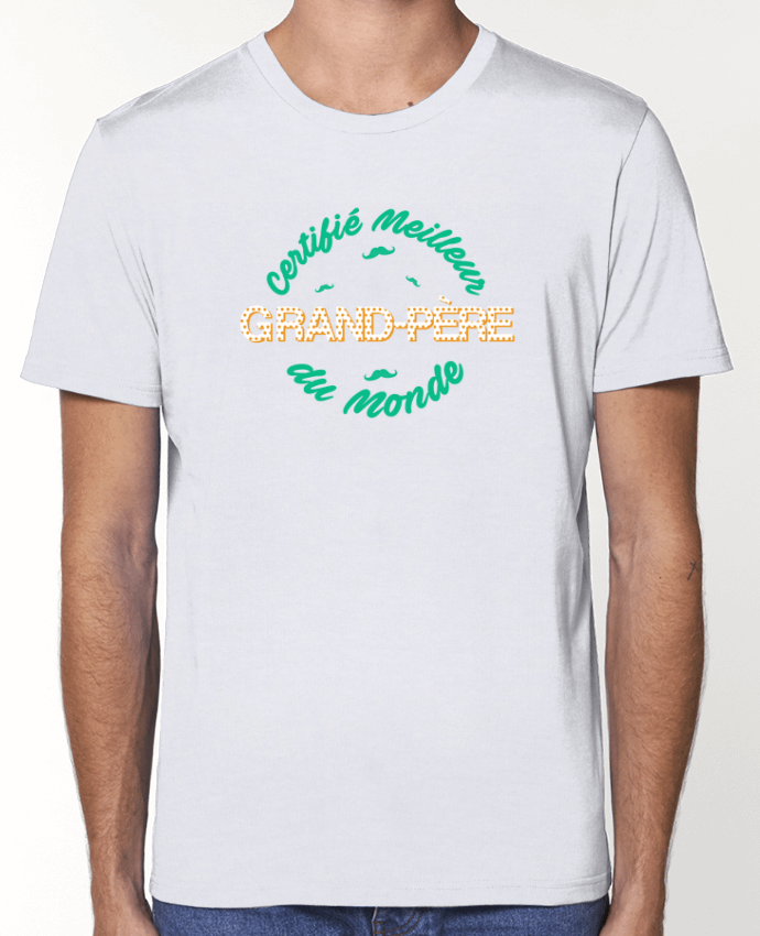 T-Shirt Certifié meilleur grand-père du monde par tunetoo