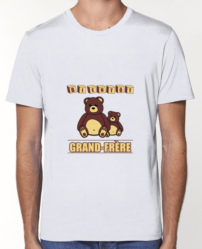T-Shirt Bientôt Grand-Frère avec ours en peluche mignon par Benichan