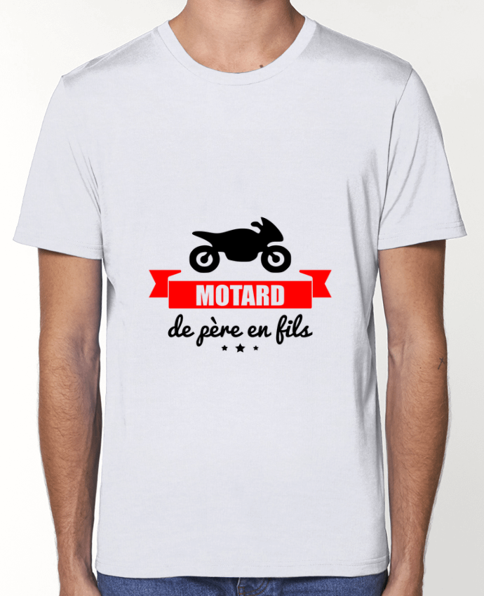 T-Shirt Motard de père en fils, moto, motard par Benichan