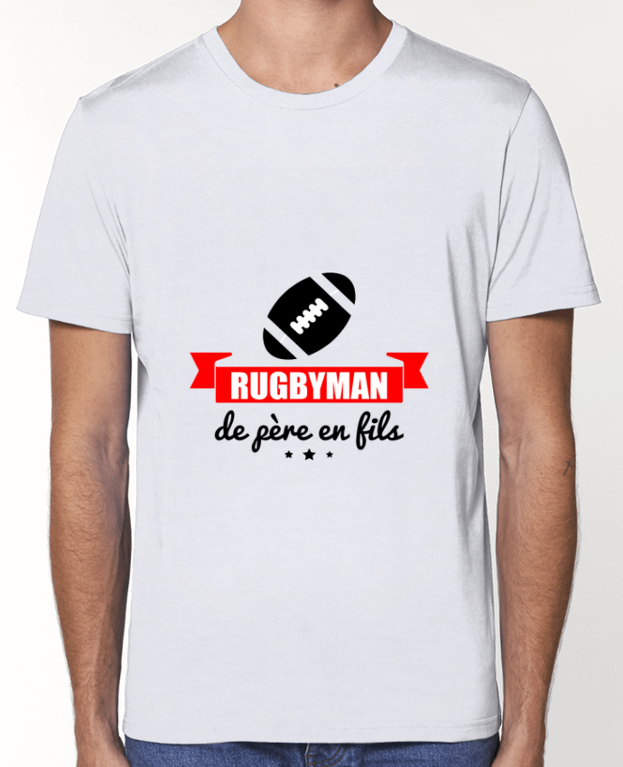 T-Shirt Rugbyman de père en fils, rugby, rugbyman par Benichan