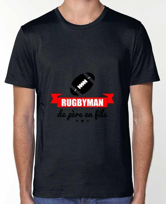 T-Shirt Rugbyman de père en fils, rugby, rugbyman par Benichan