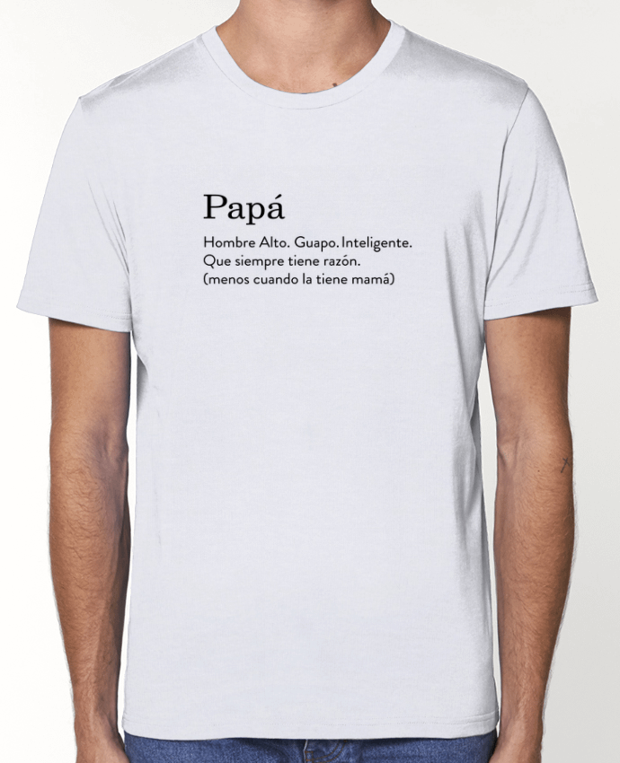 T-shirt écoresponsable Unisexe Papá definición por tunetoo