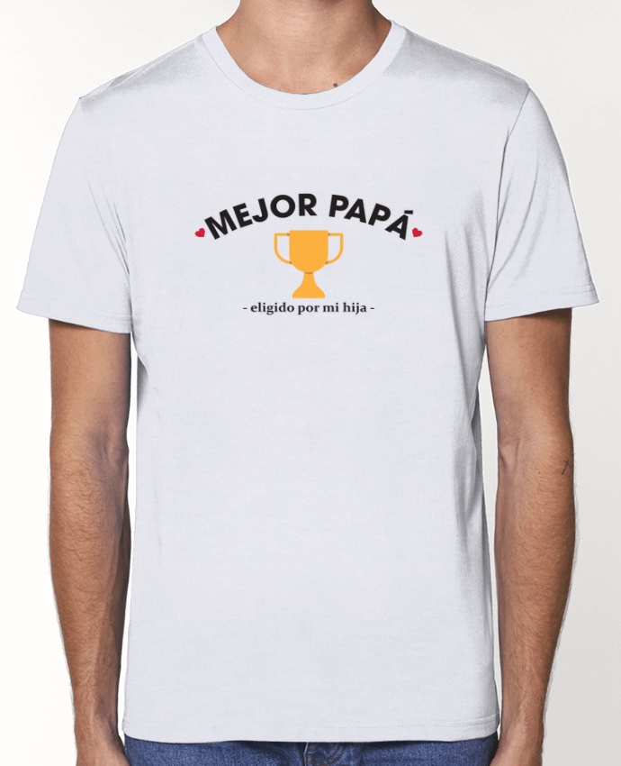 T-shirt écoresponsable Unisexe Mejor papá - eligido po mi hija - por tunetoo