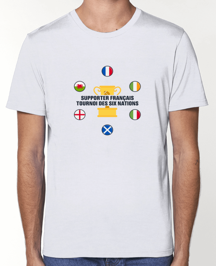 T-Shirt Supporter français - Tournoi des six nations par tunetoo