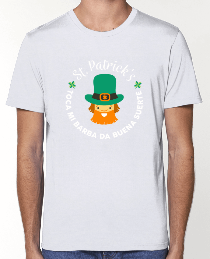 T-shirt écoresponsable Unisexe Toca mi barba - St Patrick por tunetoo