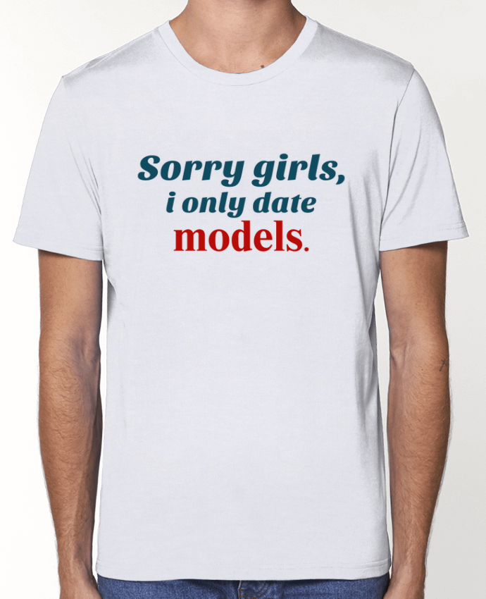T-shirt écoresponsable Unisexe Je ne sors qu'avec des mannequins por tunetoo