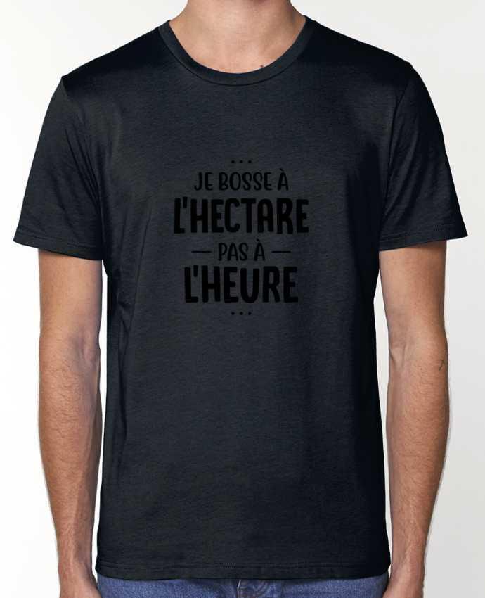 T-Shirt Je bosse à l'hectare agriculteur par Original t-shirt