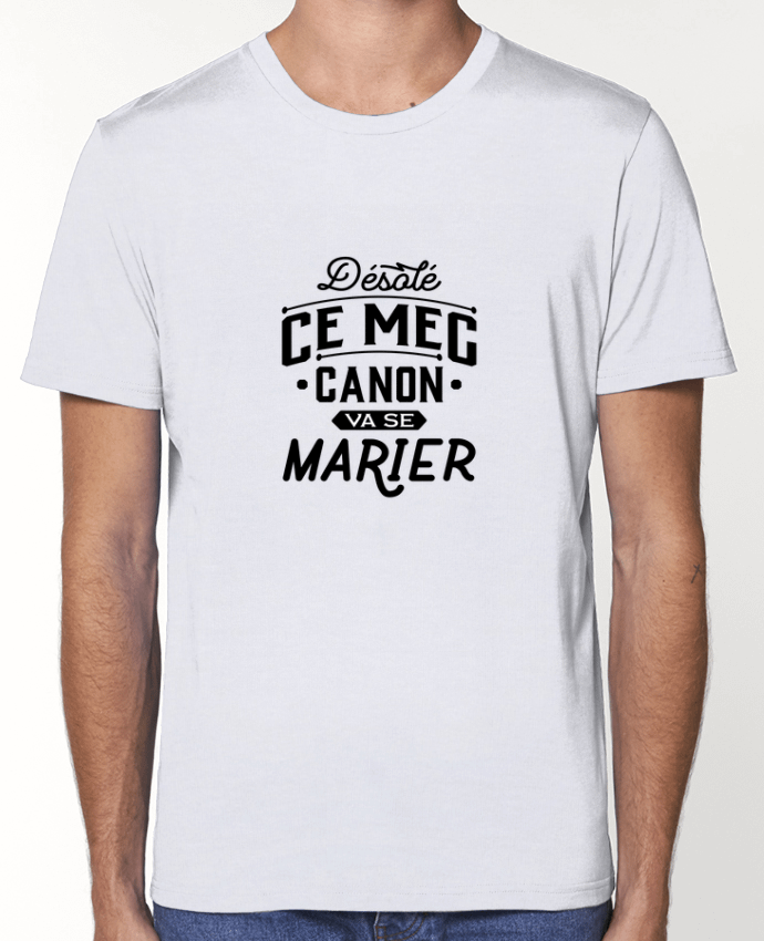 T-shirt écoresponsable Unisexe ce mec canon va se marier evg by Original t-shirt
