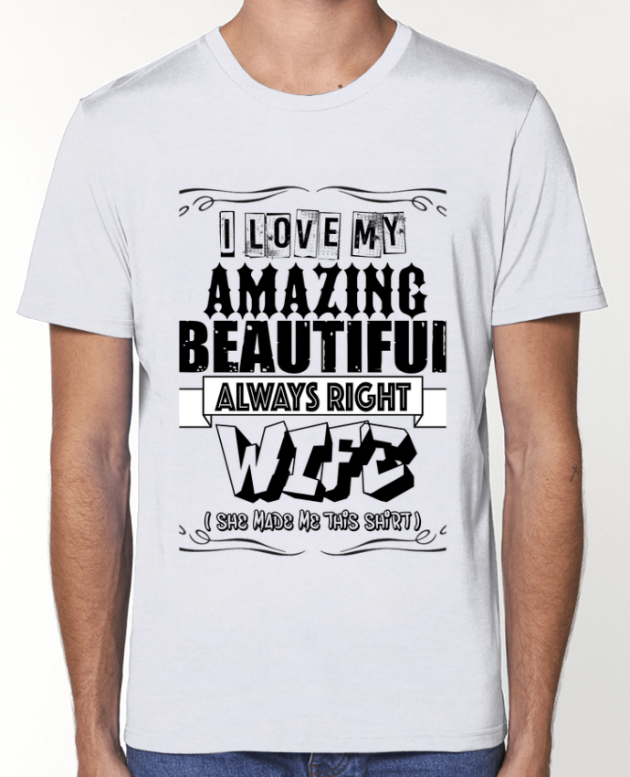 T-Shirt Love my wife par Kennyken