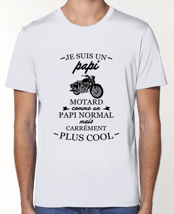 T-Shirt Je suis un papi motard par tunetoo