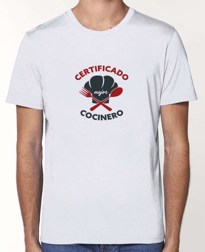 T-shirt écoresponsable Unisexe Certificado mejor cocinero por tunetoo