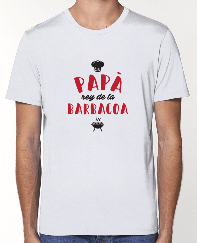 T-shirt écoresponsable Unisexe Papá rey de la barbacoa por tunetoo