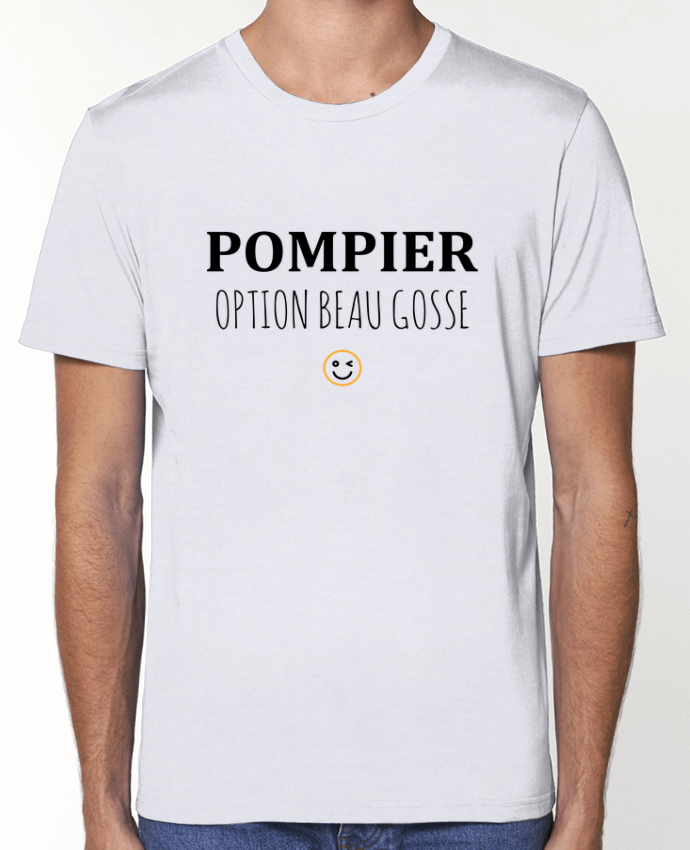 T-Shirt Pompier option beau gosse par tunetoo