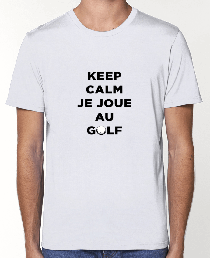 T-Shirt Keep calm je joue au golf par tunetoo