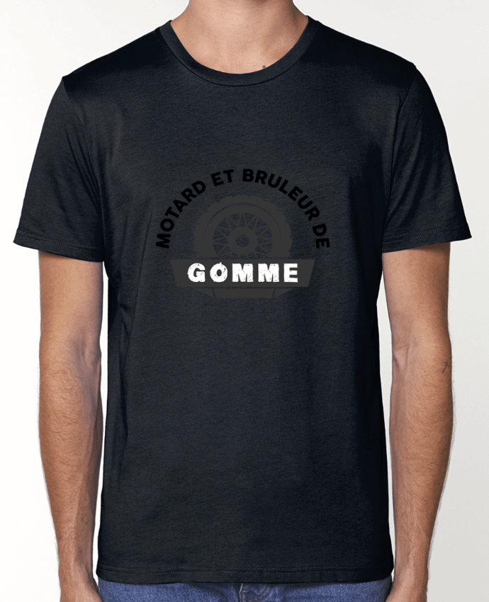 T-Shirt Motard et bruleur de gomme par tunetoo