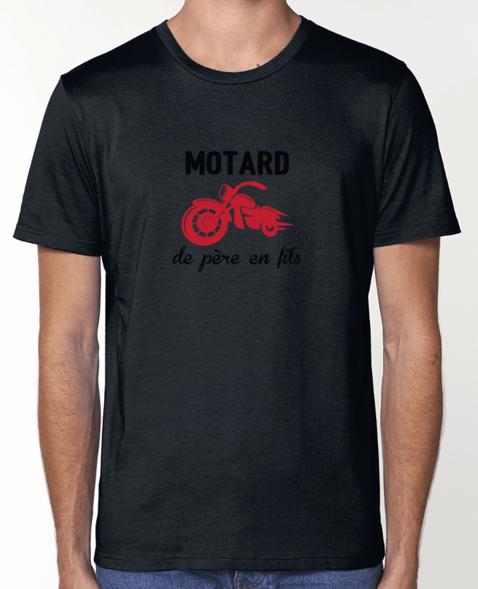 T-Shirt Motard de père en fils par tunetoo