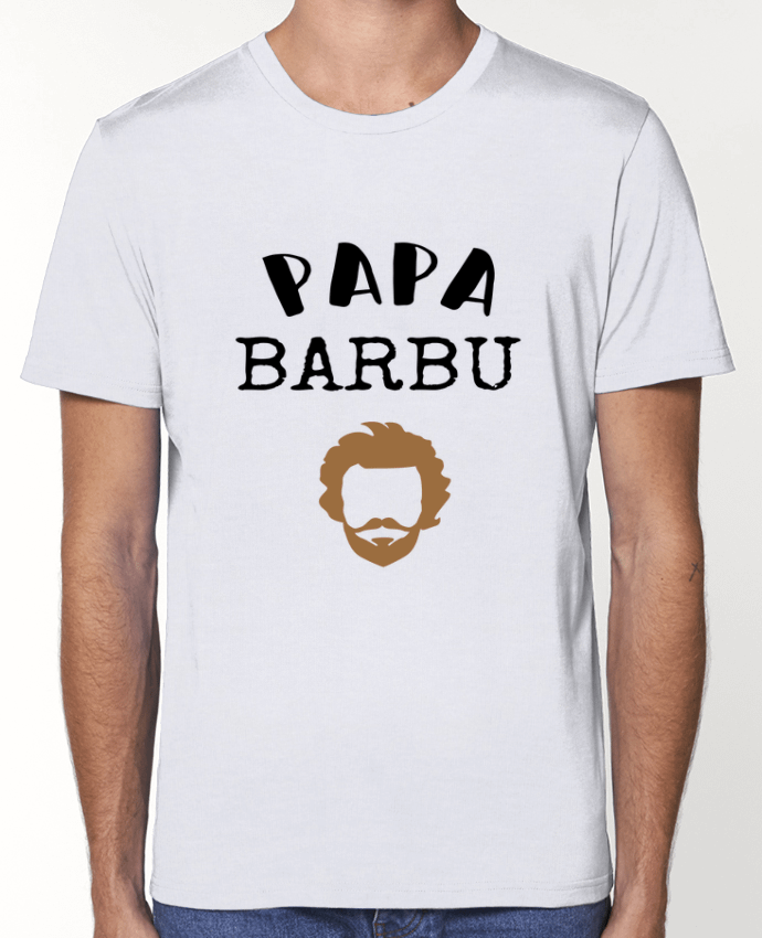 T-Shirt Papa barbu cadeau homme avec barbe fête des pères par FAPROD