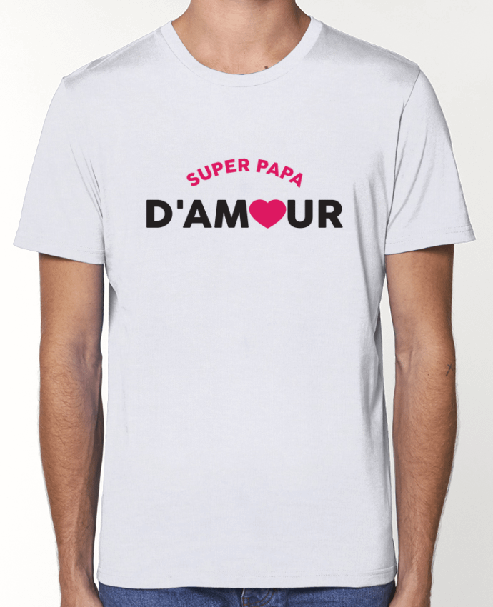 T-Shirt Super papa d'amour par tunetoo