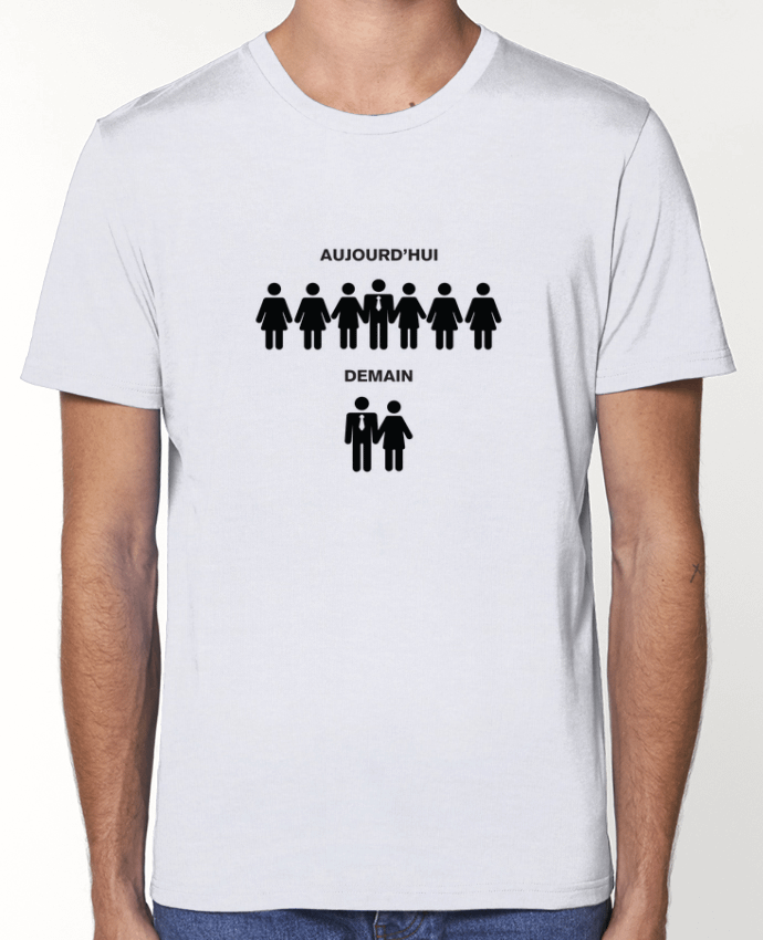 T-Shirt Aujourd'hui - Demain EVG par tunetoo